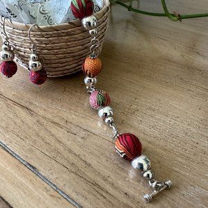 Pineda Covalin bracelet and earrings set